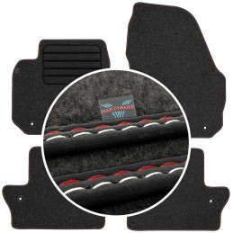 Volvo V60 I 2011-2018 Veliūriniai kilimėliai MAX-DYWANIK