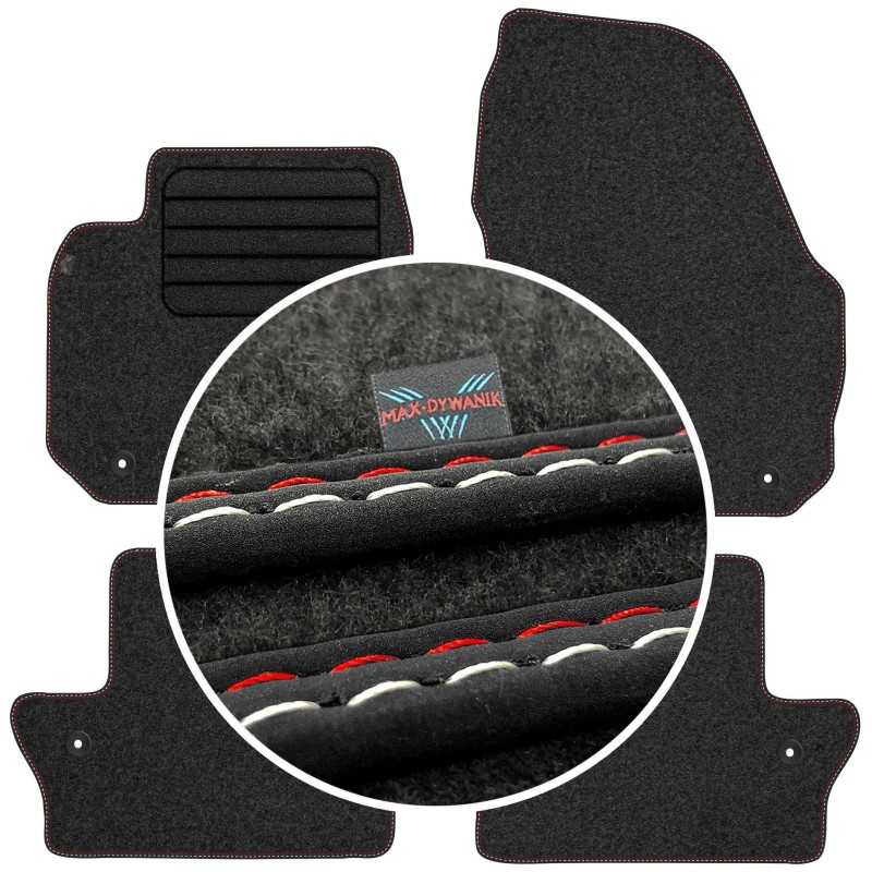 Volvo V60 I 2011-2018 Veliūriniai kilimėliai MAX-DYWANIK