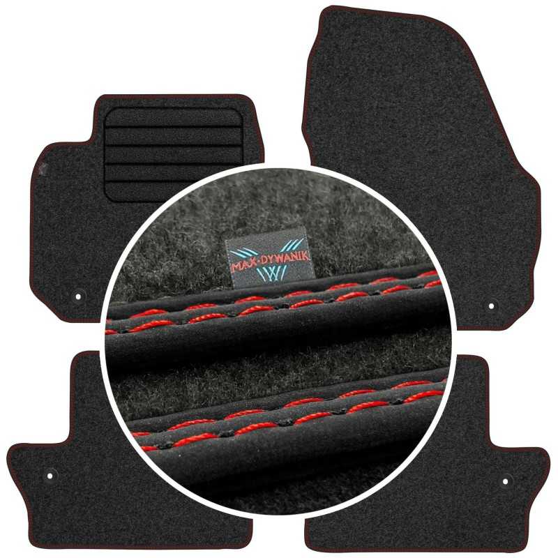 Volvo V60 I 2011-2018 Veliūriniai kilimėliai MAX-DYWANIK
