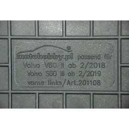 Volvo V60 II 2018- Guminiai kilimėliai MOTOHOBBY 201108