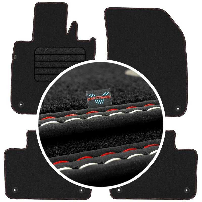 Volvo V60 II 2018- MAX-DYWANIK veliūriniai kilimėliai