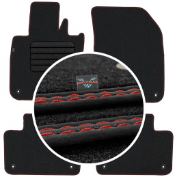 Volvo V60 II 2018- MAX-DYWANIK veliūriniai kilimėliai