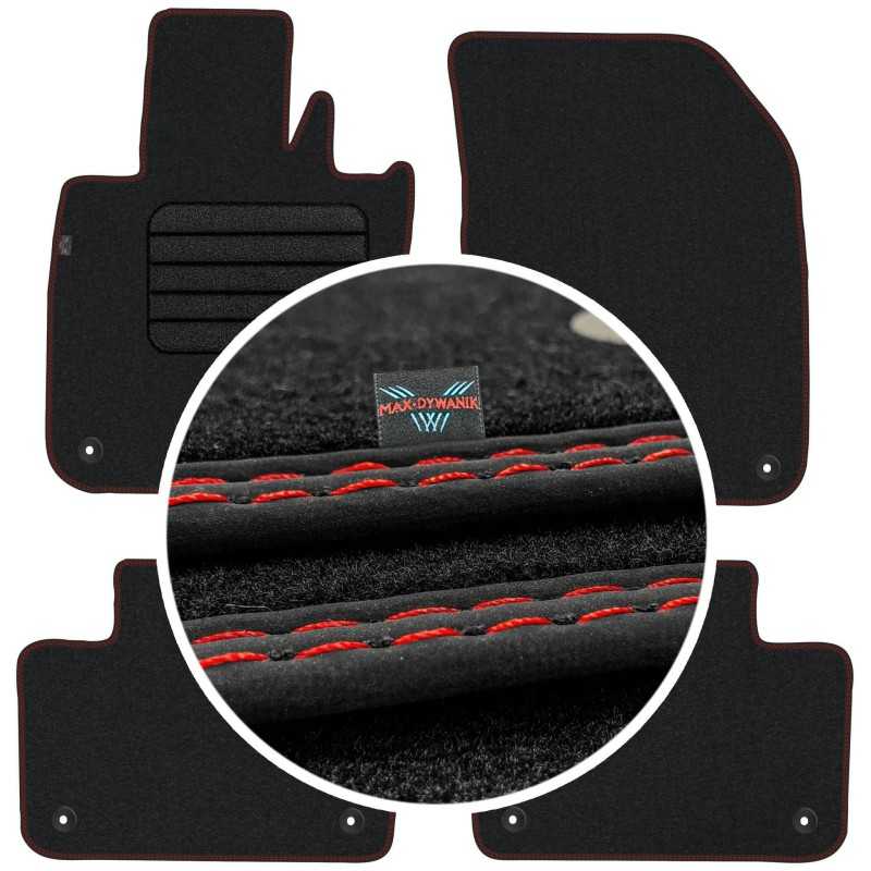 Volvo V60 II 2018- MAX-DYWANIK veliūriniai kilimėliai