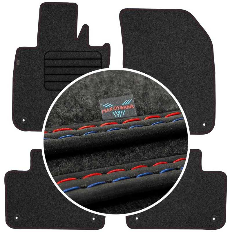 Volvo V60 II 2018- MAX-DYWANIK veliūriniai kilimėliai