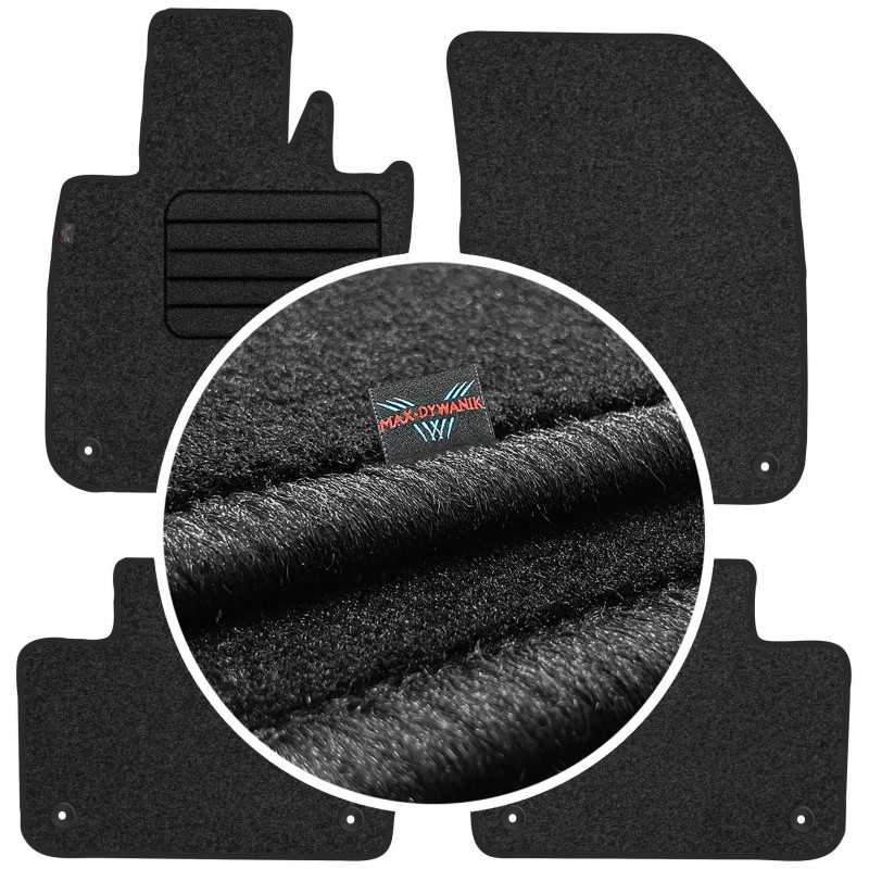 Volvo V60 II 2018- MAX-DYWANIK veliūriniai kilimėliai