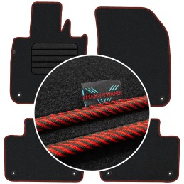 Volvo V60 II 2018- MAX-DYWANIK veliūriniai kilimėliai