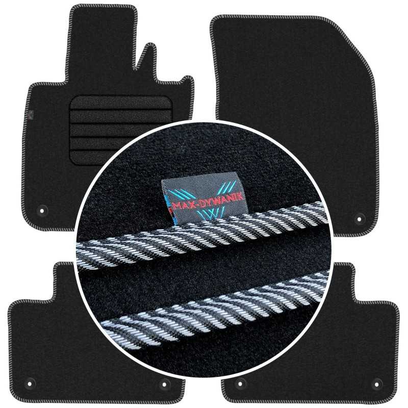 Volvo V60 II 2018- MAX-DYWANIK veliūriniai kilimėliai