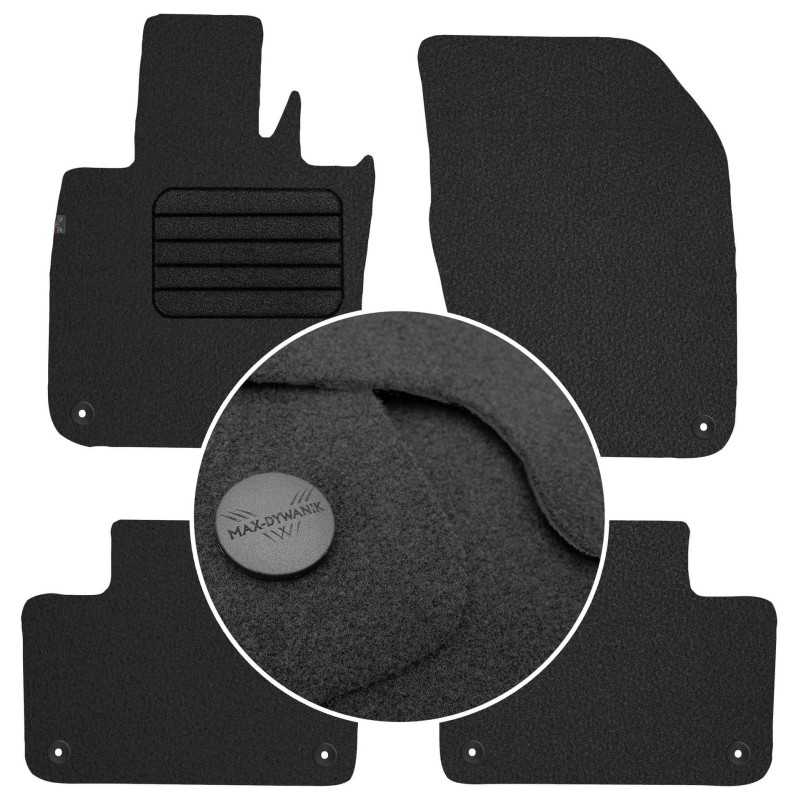 Volvo V60 II 2018- MAX-DYWANIK veliūriniai kilimėliai