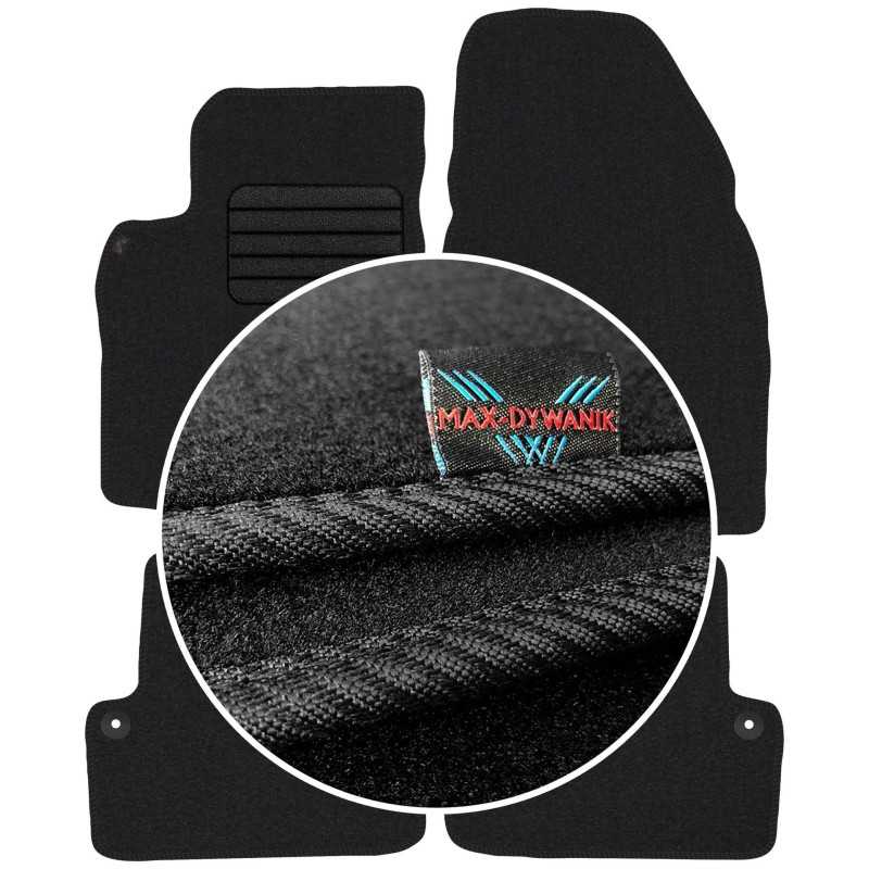 Volvo V70 II 2000-2007 Veliūriniai kilimėliai MAX-DYWANIK