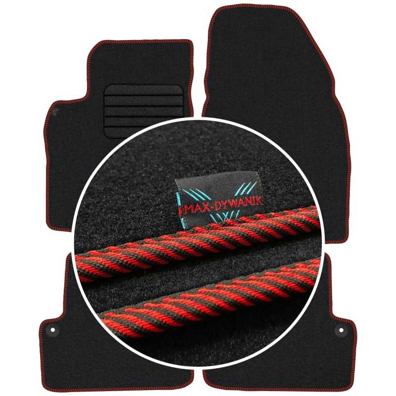 Volvo V70 II 2000-2007 Veliūriniai kilimėliai MAX-DYWANIK