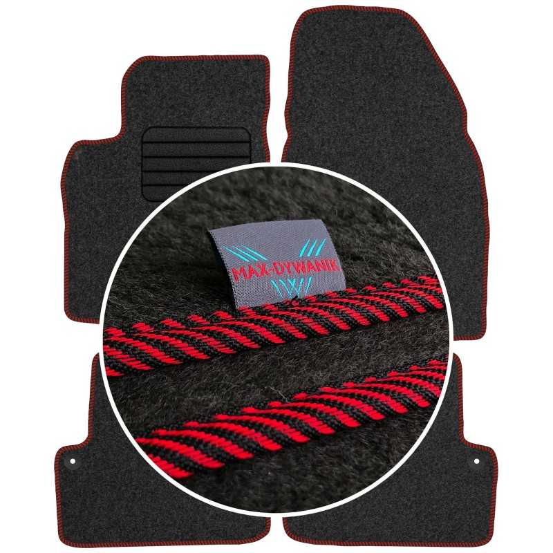 Volvo V70 II 2000-2007 Veliūriniai kilimėliai MAX-DYWANIK