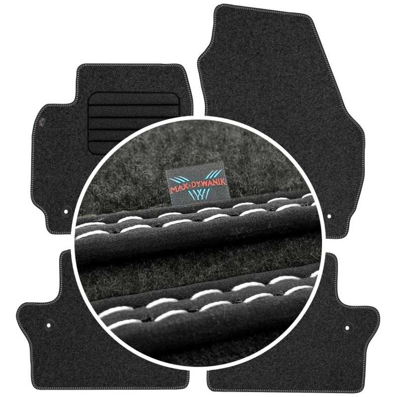 Volvo V70 III 2007-2016 Veliūriniai kilimėliai MAX-DYWANIK