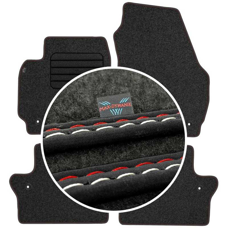 Volvo V70 III 2007-2016 Veliūriniai kilimėliai MAX-DYWANIK
