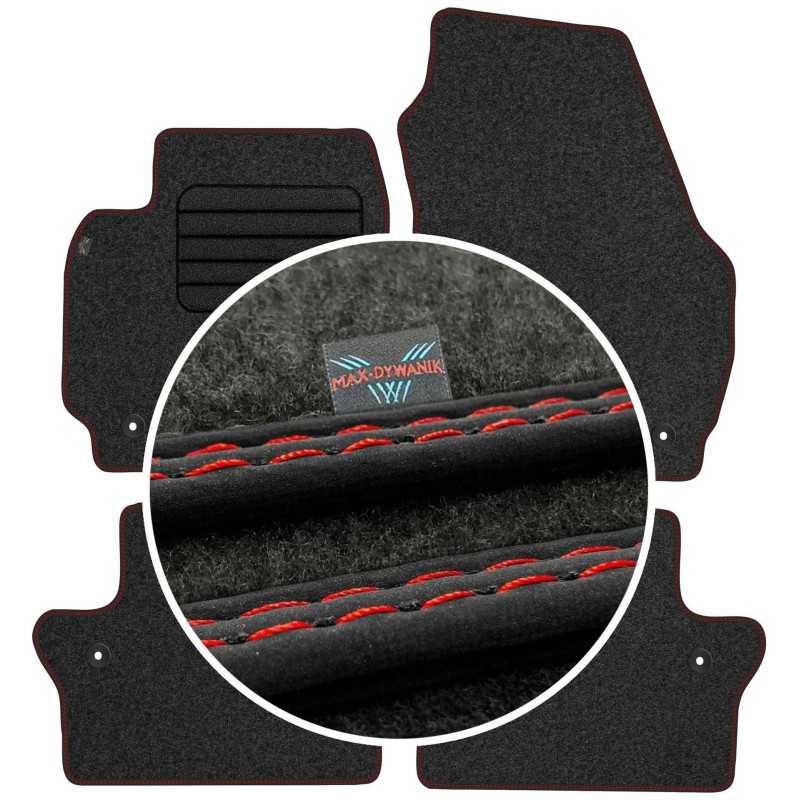 Volvo V70 III 2007-2016 Veliūriniai kilimėliai MAX-DYWANIK