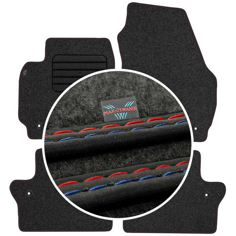 Volvo V70 III 2007-2016 Veliūriniai kilimėliai MAX-DYWANIK
