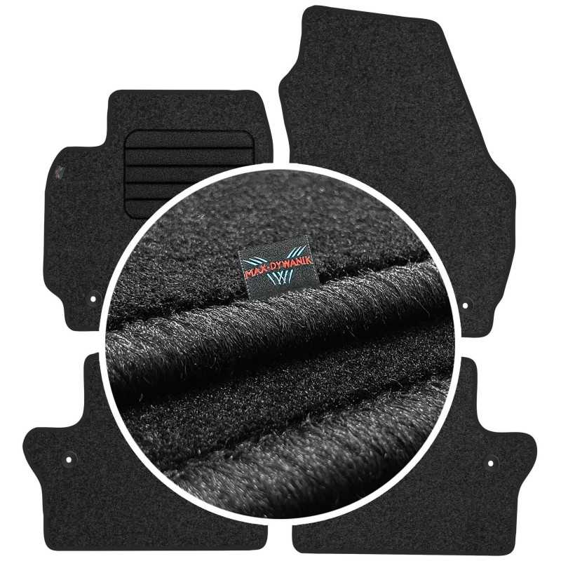 Volvo V70 III 2007-2016 Veliūriniai kilimėliai MAX-DYWANIK