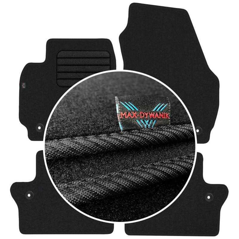 Volvo V70 III 2007-2016 Veliūriniai kilimėliai MAX-DYWANIK