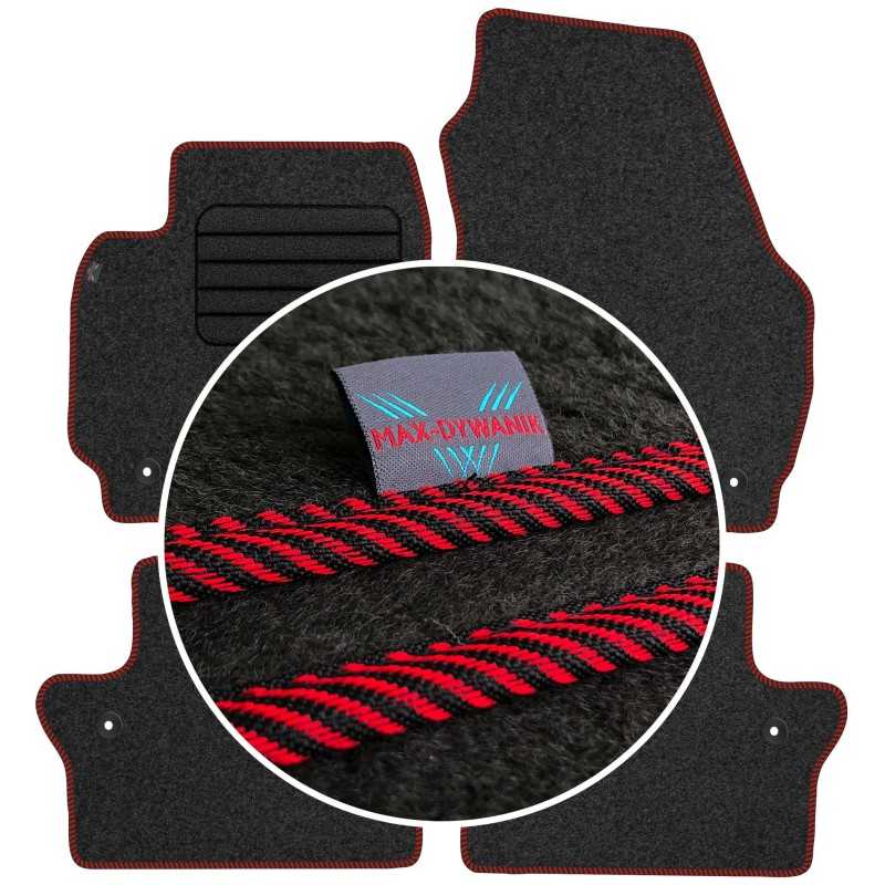 Volvo V70 III 2007-2016 Veliūriniai kilimėliai MAX-DYWANIK