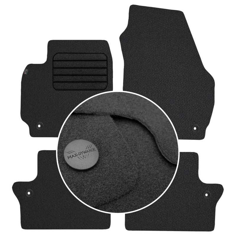 Volvo V70 III 2007-2016 Veliūriniai kilimėliai MAX-DYWANIK
