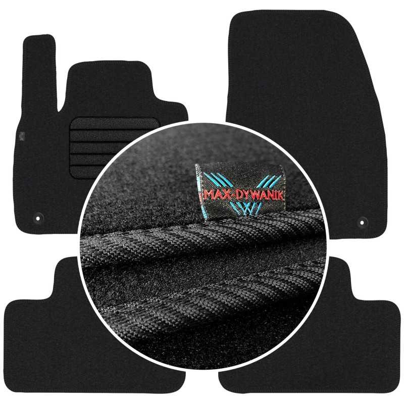 Volvo XC40 2018- MAX-DYWANIK veliūriniai kilimėliai