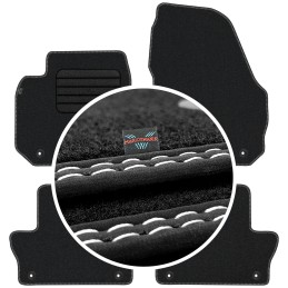 Volvo XC60 I 2008-2017 Veliūriniai kilimėliai MAX-DYWANIK