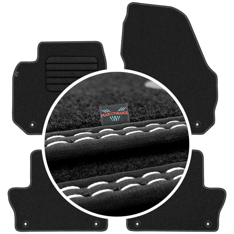 Volvo XC60 I 2008-2017 Veliūriniai kilimėliai MAX-DYWANIK