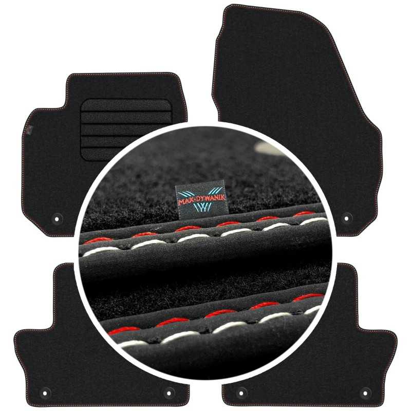 Volvo XC60 I 2008-2017 Veliūriniai kilimėliai MAX-DYWANIK
