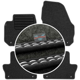 Volvo XC60 I 2008-2017 Veliūriniai kilimėliai MAX-DYWANIK
