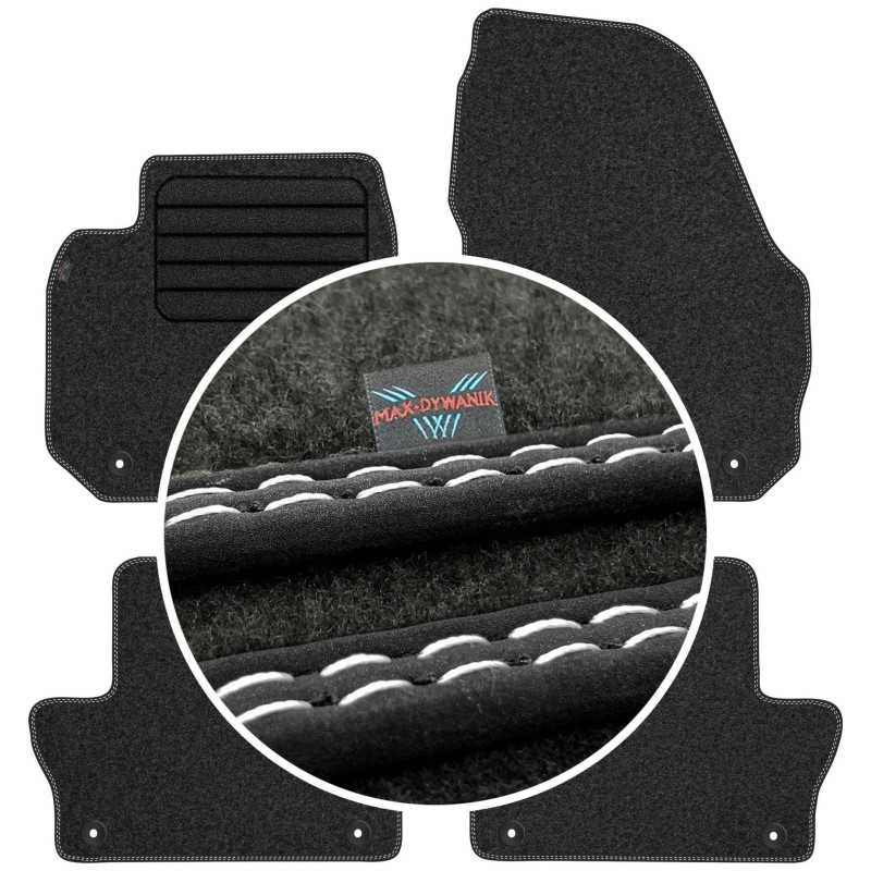 Volvo XC60 I 2008-2017 Veliūriniai kilimėliai MAX-DYWANIK