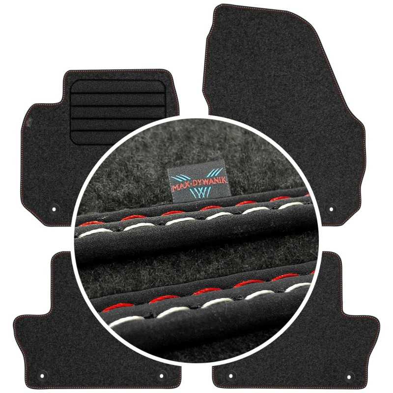 Volvo XC60 I 2008-2017 Veliūriniai kilimėliai MAX-DYWANIK