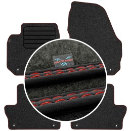 Volvo XC60 I 2008-2017 Veliūriniai kilimėliai MAX-DYWANIK