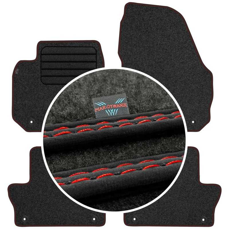 Volvo XC60 I 2008-2017 Veliūriniai kilimėliai MAX-DYWANIK