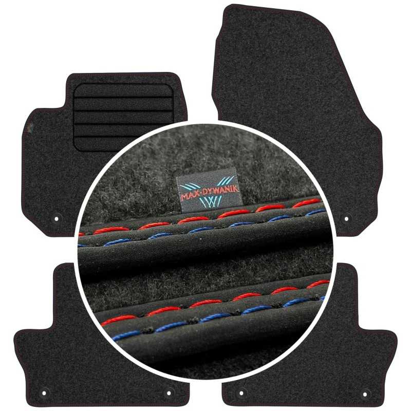 Volvo XC60 I 2008-2017 Veliūriniai kilimėliai MAX-DYWANIK