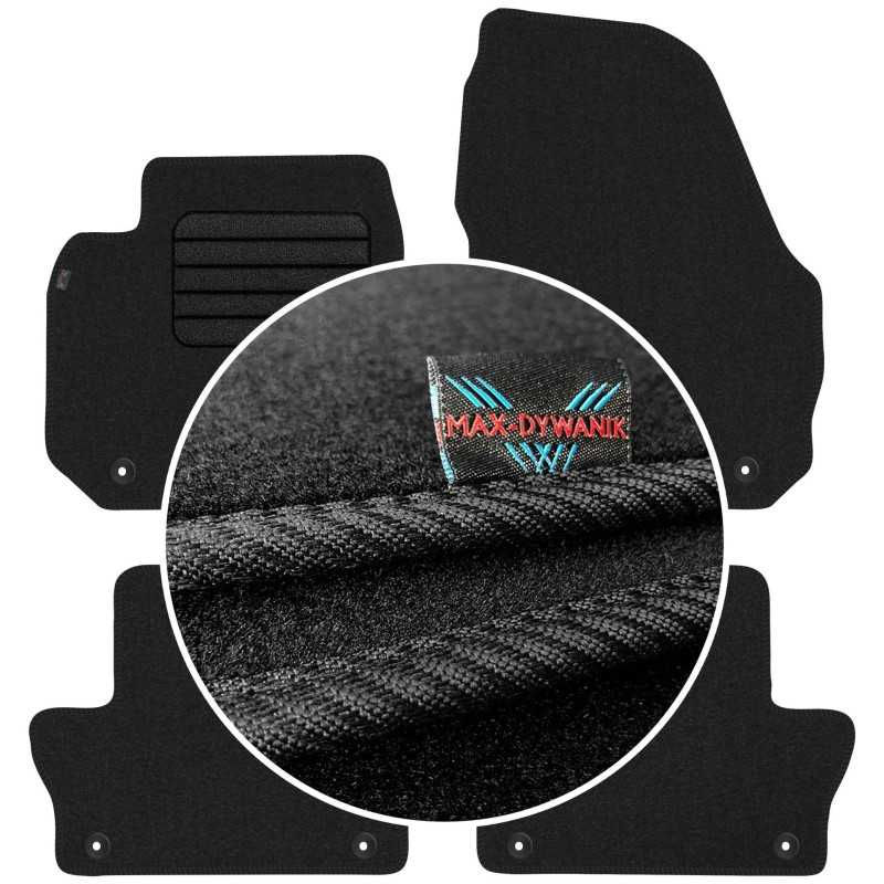 Volvo XC60 I 2008-2017 Veliūriniai kilimėliai MAX-DYWANIK