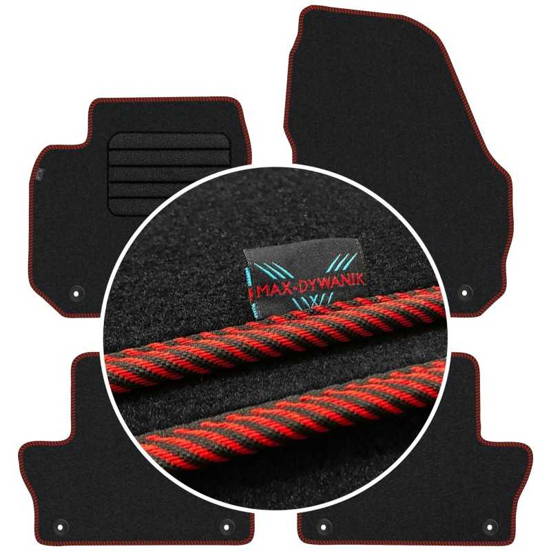 Volvo XC60 I 2008-2017 Veliūriniai kilimėliai MAX-DYWANIK