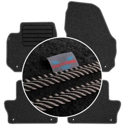 Volvo XC60 I 2008-2017 Veliūriniai kilimėliai MAX-DYWANIK