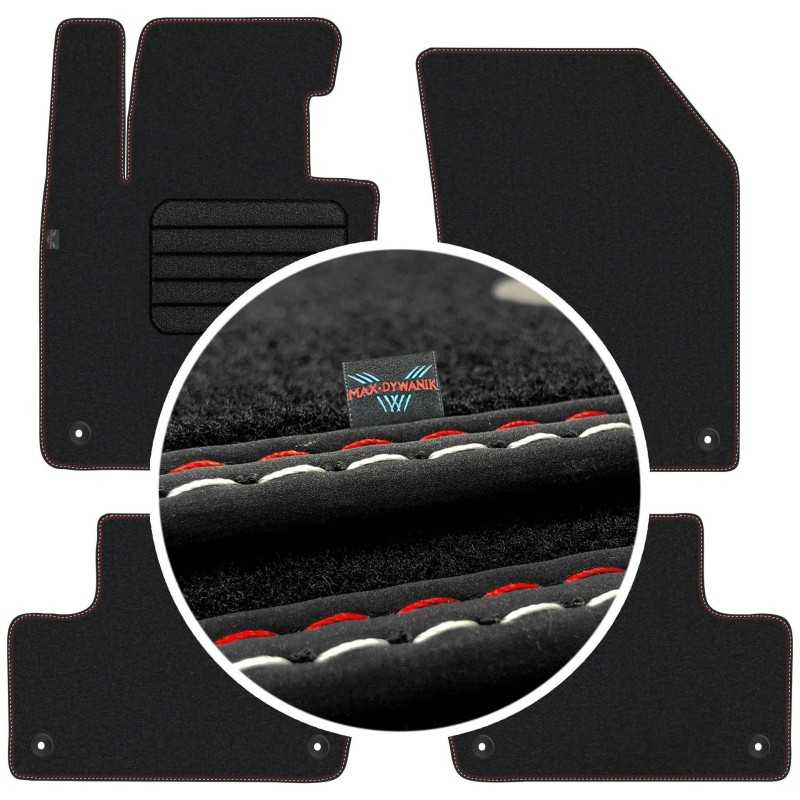 Volvo XC60 II 2017- Veliūriniai kilimėliai MAX-DYWANIK