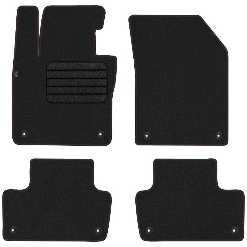 Volvo XC60 II 2017- Veliūriniai kilimėliai MAX-DYWANIK