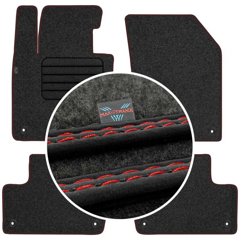 Volvo XC60 II 2017- Veliūriniai kilimėliai MAX-DYWANIK