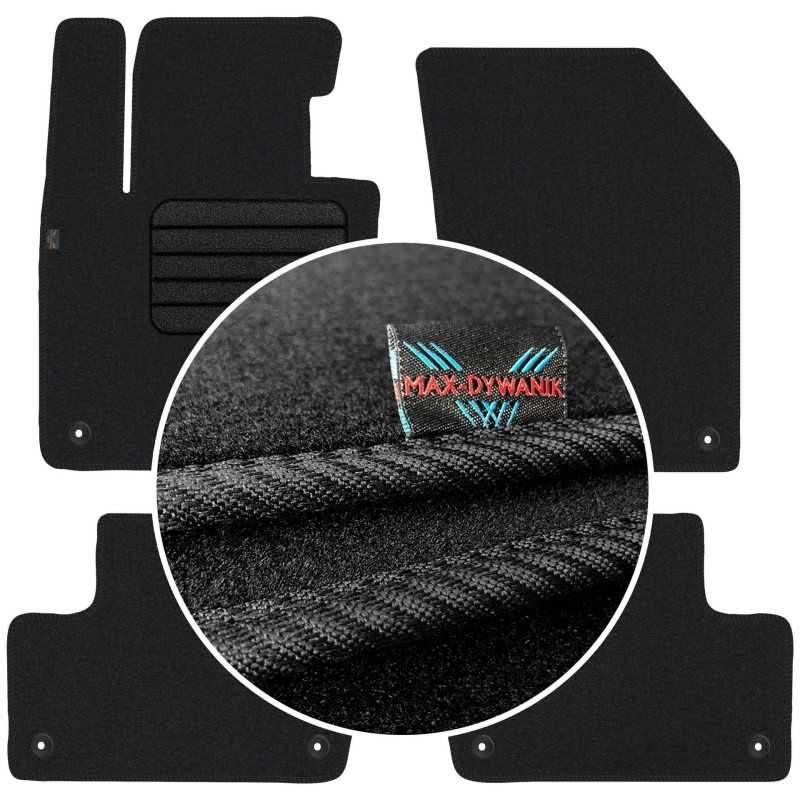 Volvo XC60 II 2017- Veliūriniai kilimėliai MAX-DYWANIK