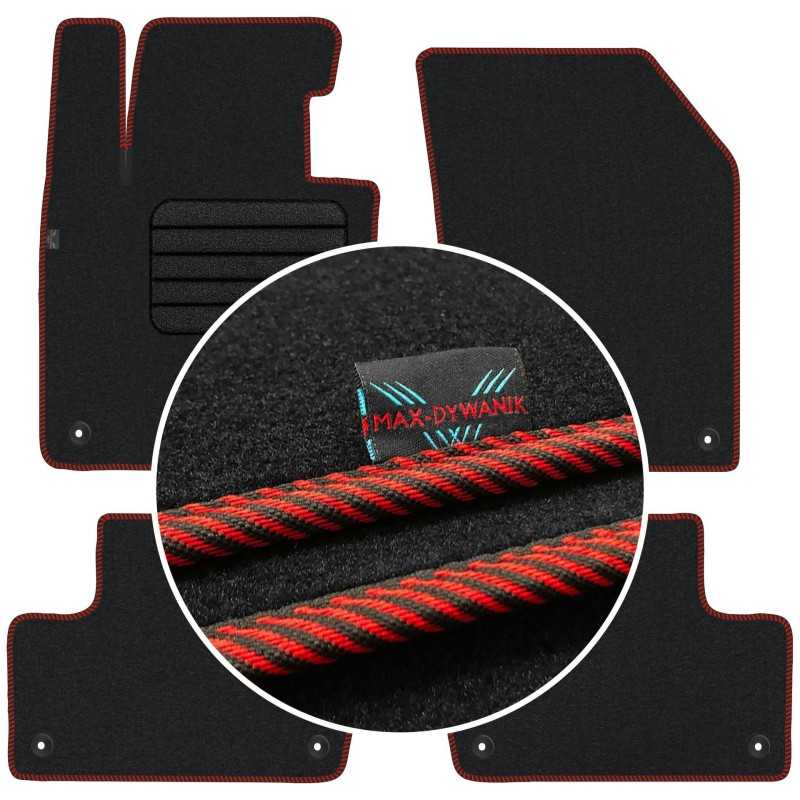 Volvo XC60 II 2017- Veliūriniai kilimėliai MAX-DYWANIK