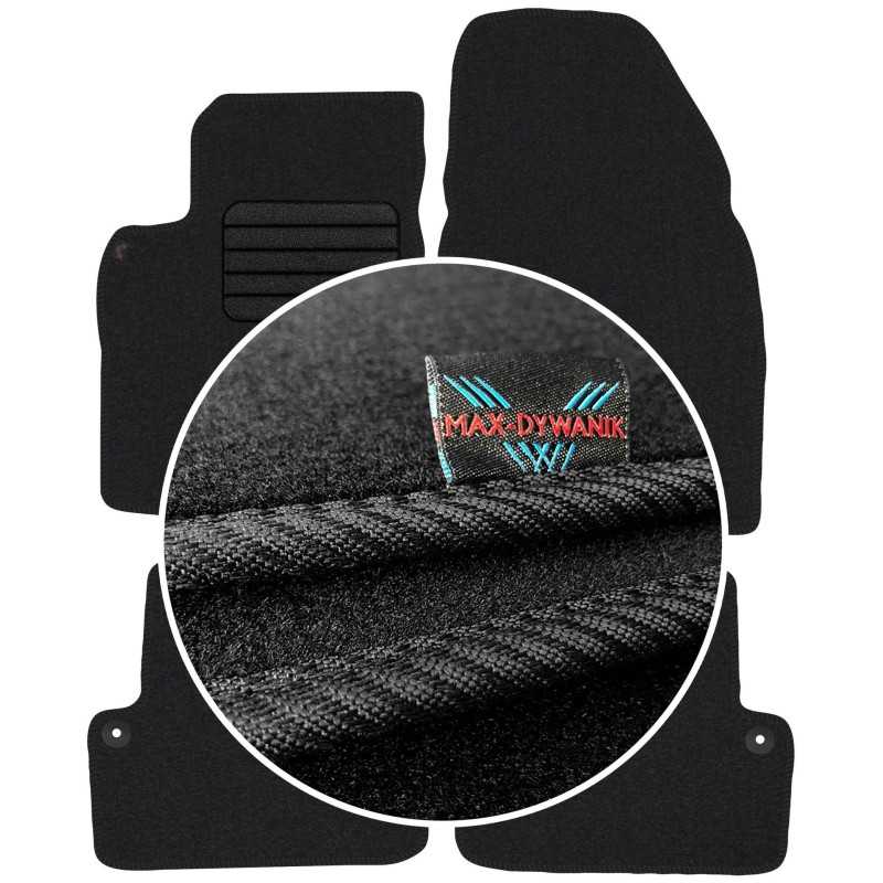 Volvo XC70 I 1998-2006 Veliūriniai kilimėliai MAX-DYWANIK