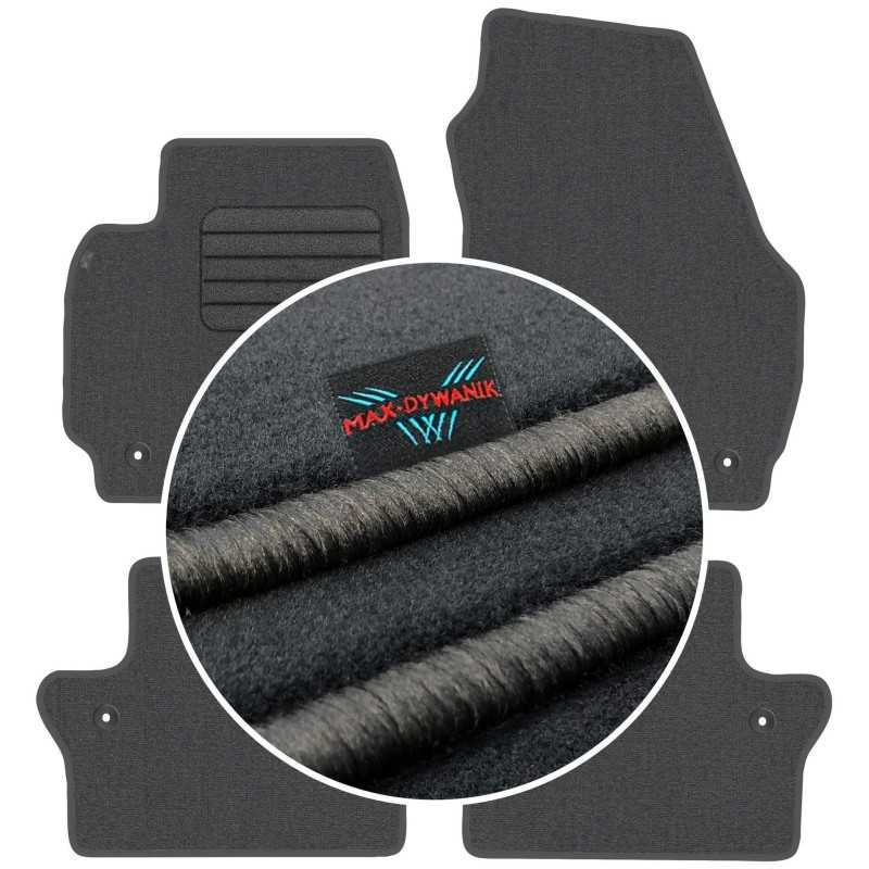 Volvo XC70 II 2007-2016 Veliūriniai kilimėliai MAX-DYWANIK