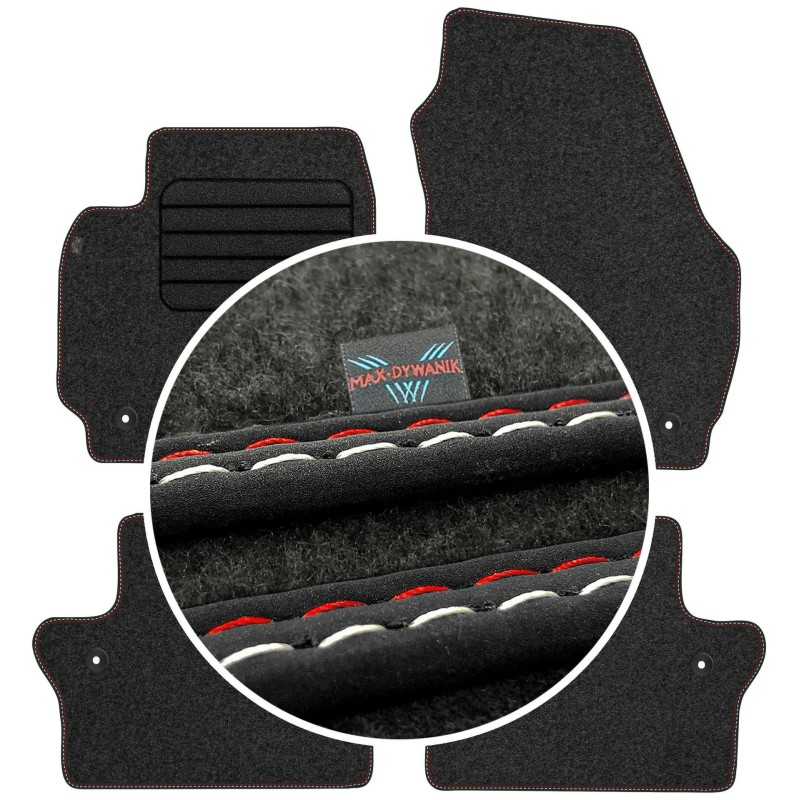 Volvo XC70 II 2007-2016 Veliūriniai kilimėliai MAX-DYWANIK