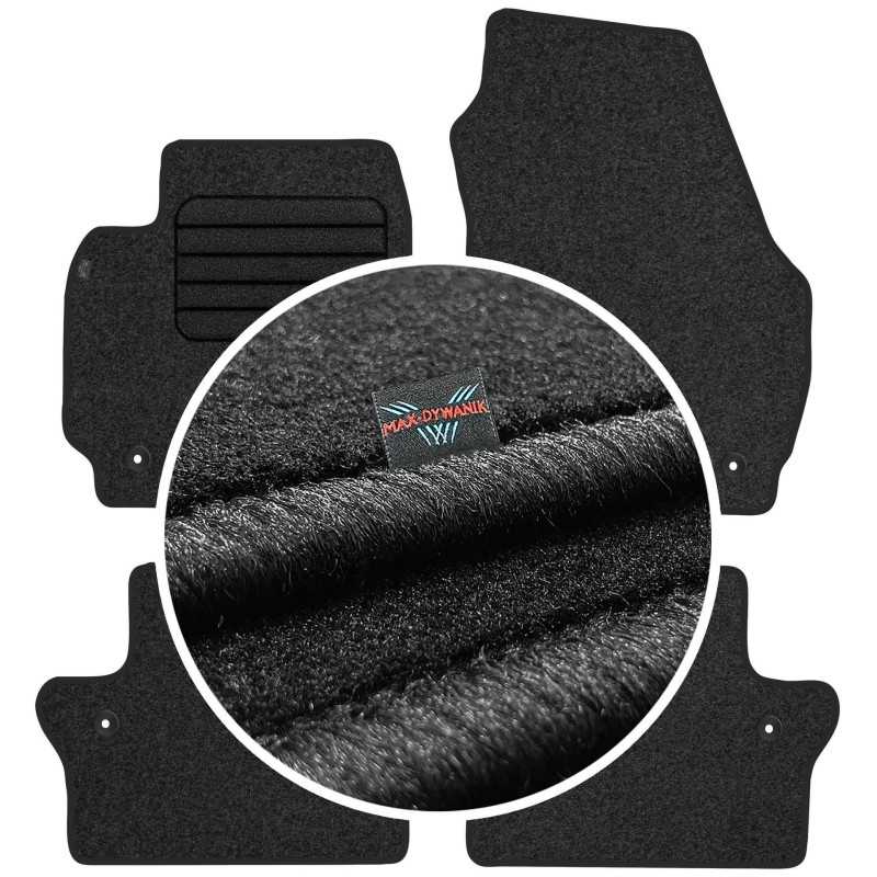 Volvo XC70 II 2007-2016 Veliūriniai kilimėliai MAX-DYWANIK