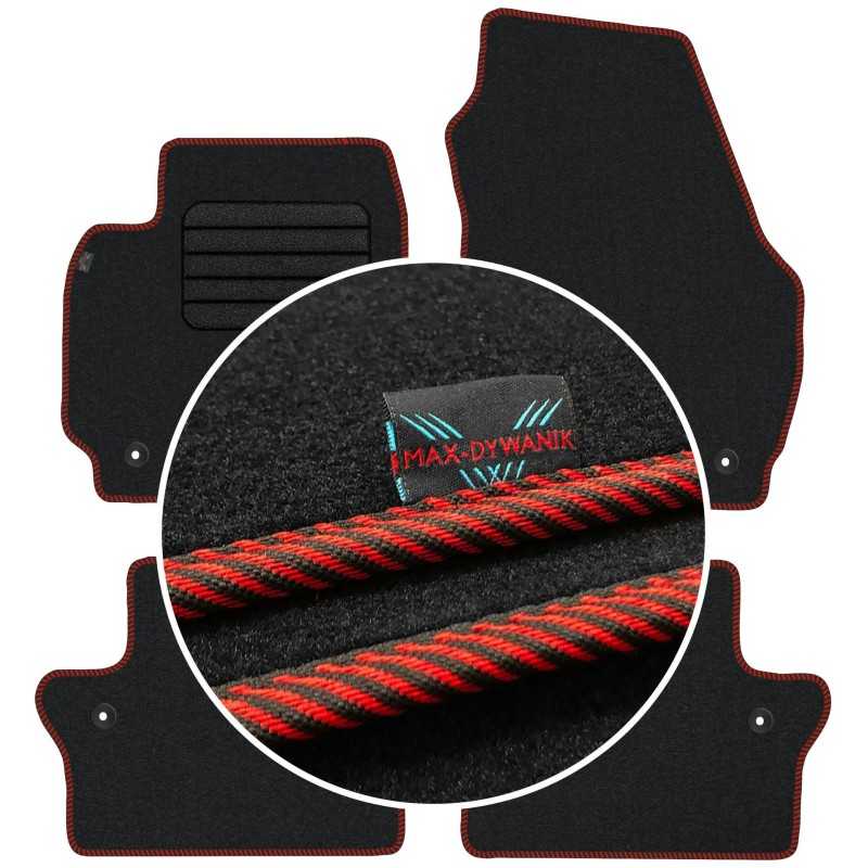 Volvo XC70 II 2007-2016 Veliūriniai kilimėliai MAX-DYWANIK