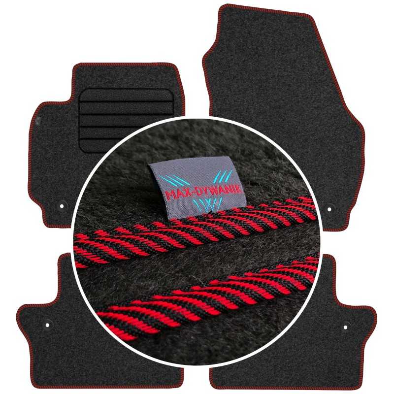 Volvo XC70 II 2007-2016 Veliūriniai kilimėliai MAX-DYWANIK