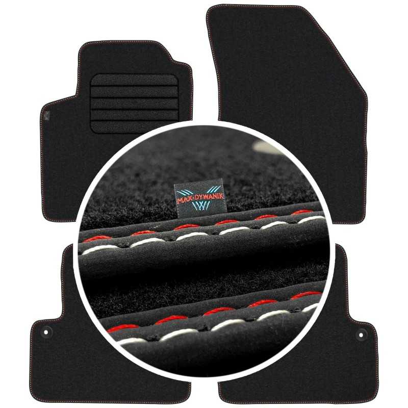 Volvo XC90 I 5 vietų 2003-2014 Veliūriniai kilimėliai MAX-DYWANIK