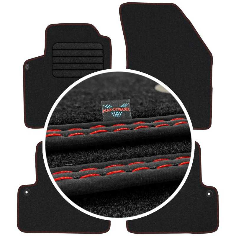 Volvo XC90 I 5 vietų 2003-2014 Veliūriniai kilimėliai MAX-DYWANIK