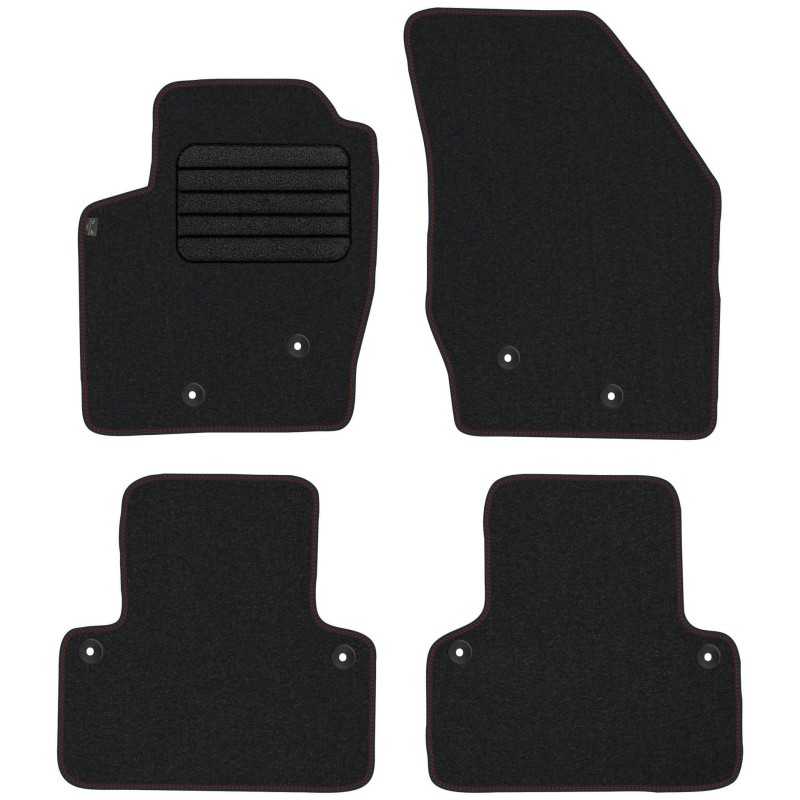 Volvo XC90 I 5 vietų 2003-2014 Veliūriniai kilimėliai MAX-DYWANIK